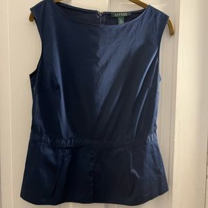 Sleeveless Lauren Blouse. Size 8